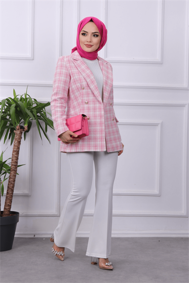 Şanel Ceket Pembe