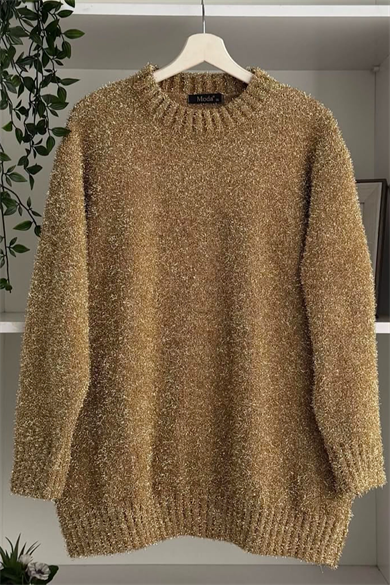 Simli Tunik Gold