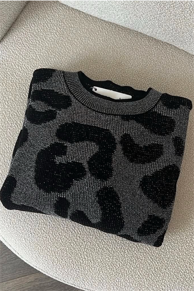 Simli Zebra Tunik