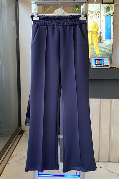 Skuba Bol Paça Pantolon Lacivert 