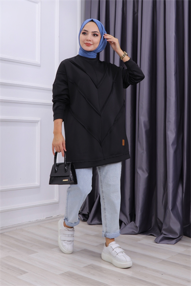 Skuba Tunik Siyah