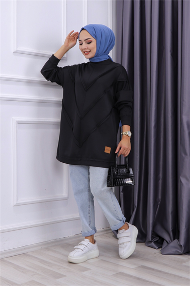 Skuba Tunik Siyah