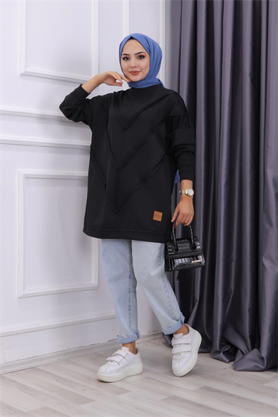 Skuba Tunik Siyah