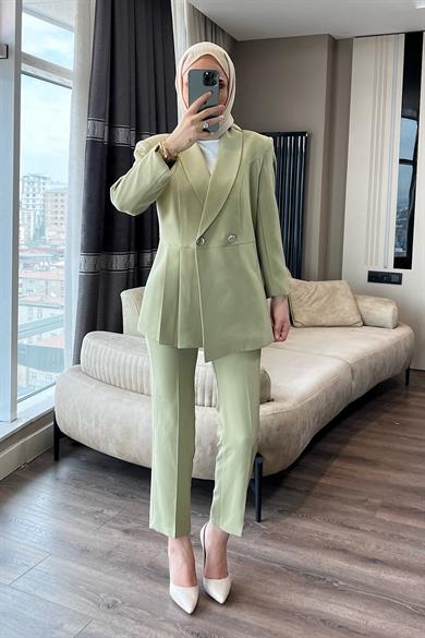 Sol Ön Pile Detay İkili Takım Yeşil