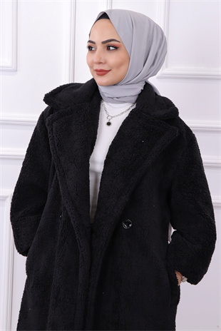 Teddy Peluş  Kaban Siyah