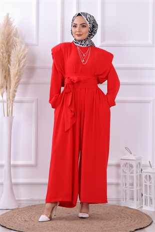 Tulum Görünümlü Takım Kırmızı