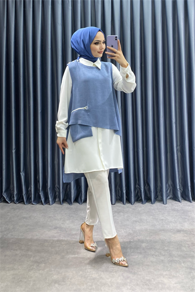 Tunik-Yelek İkili Takım