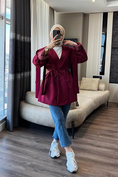 Vera Ceket Bordo