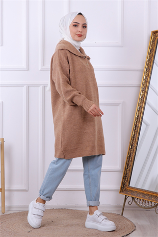 Yaka Detaylı Tunik 