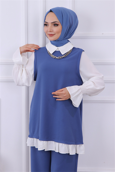 Yakalı Takım Mavi
