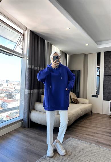 Yakası Fermuarlı Torba Cep