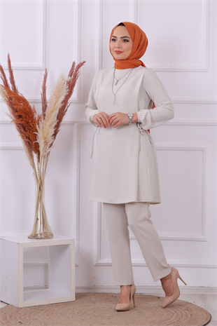 Yanları Bağcıklı Takım Taş