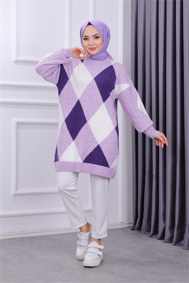 Yumoş Tunik Lila