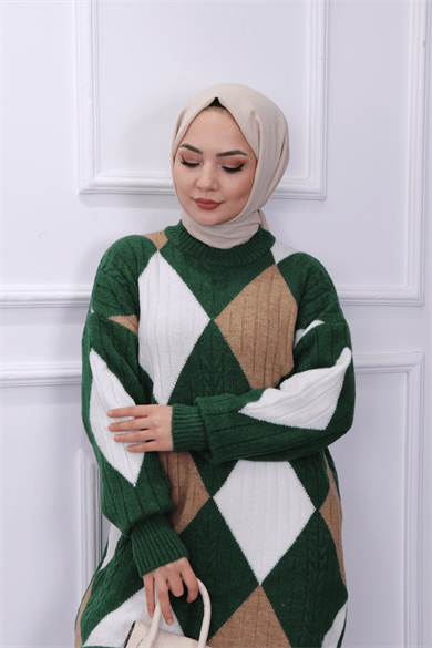 Yumoş Tunik Yeşil