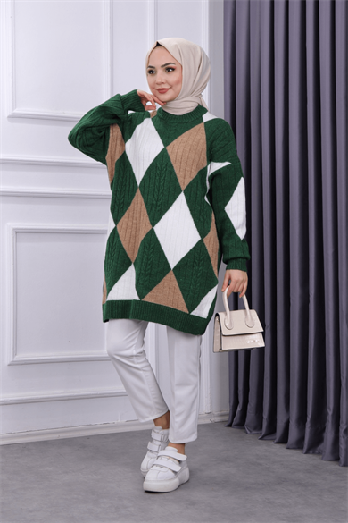 Yumoş Tunik Yeşil
