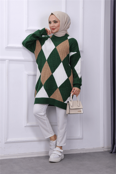 Yumoş Tunik Yeşil