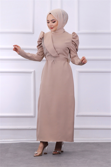 Zincir Detaylı Elbise 