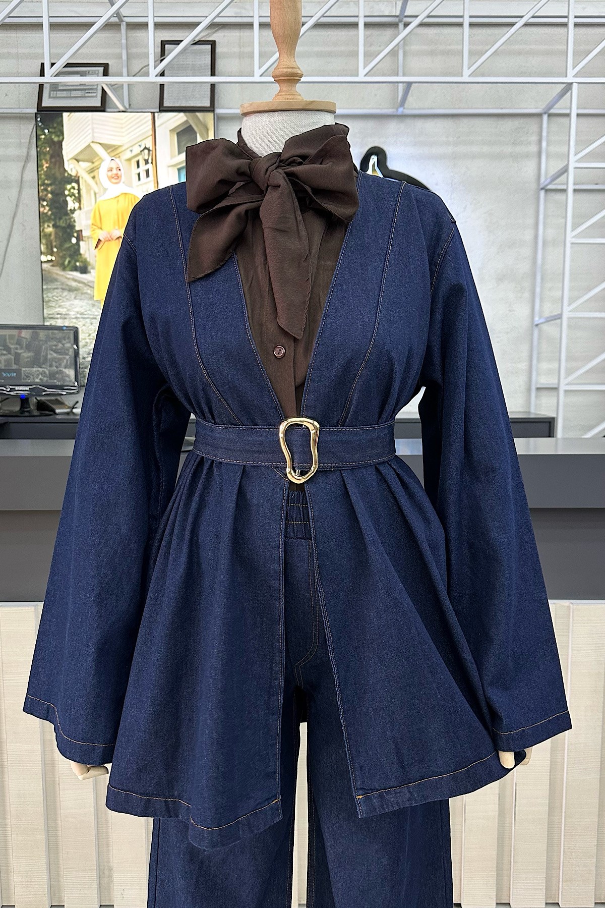 Kimonolu Kot TakımDubaiShowroomTAKIM08118