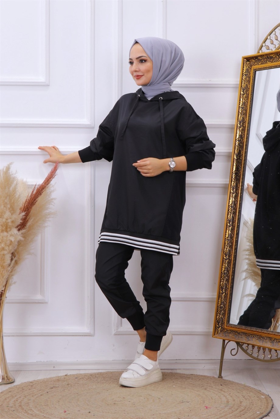 ALTI BİYELİ TAKIM SİYAH