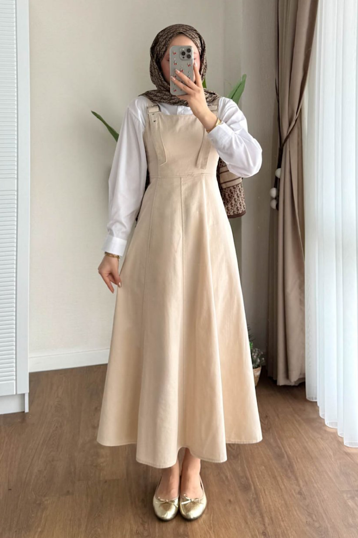 Sülfür Gabardin Jile BejDubaiShowroomELBİSELER04289