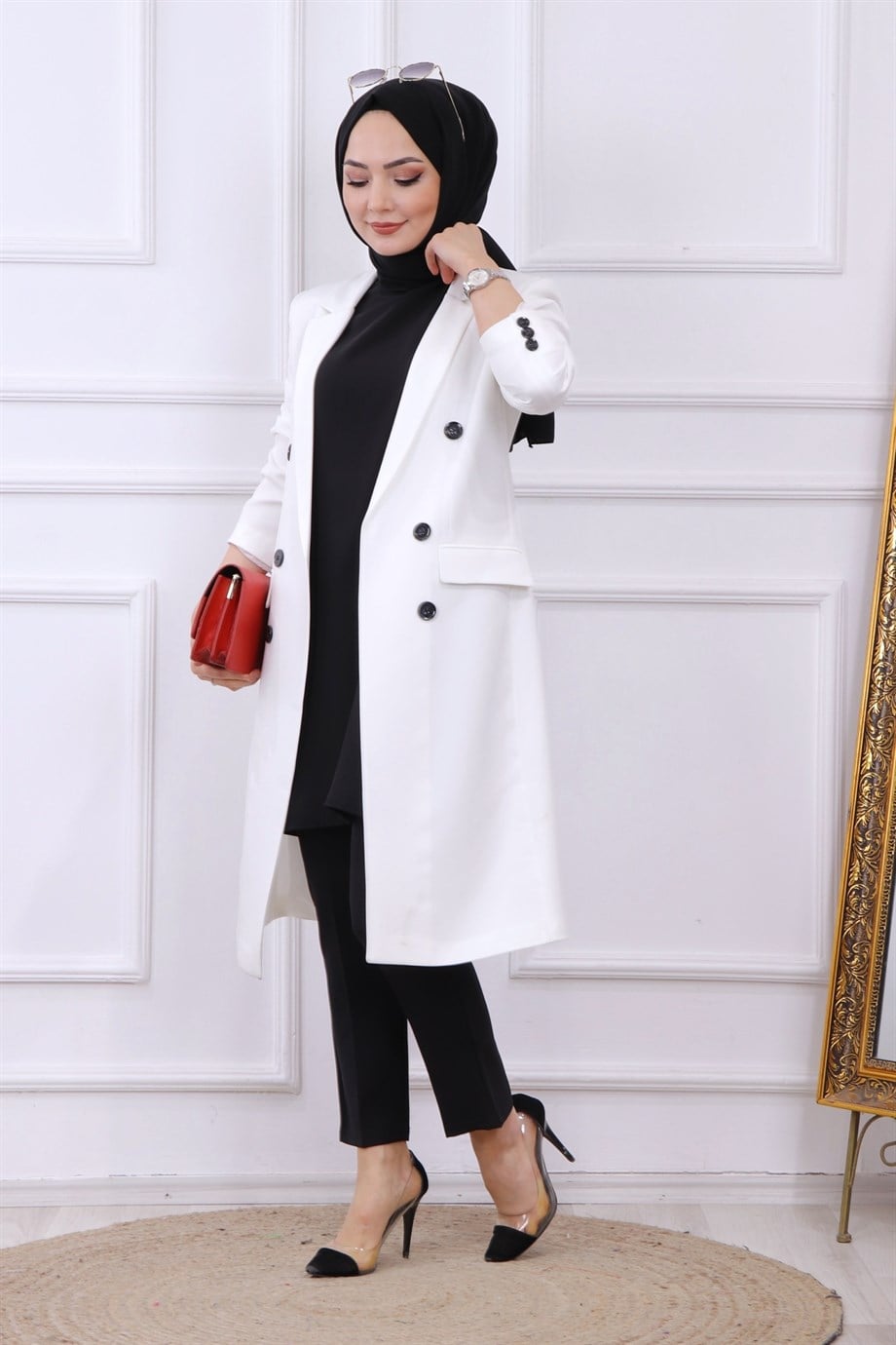 BLAZER CEKET BEYAZ