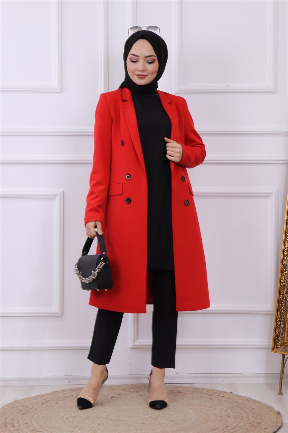 BLAZER CEKET KIRMIZI