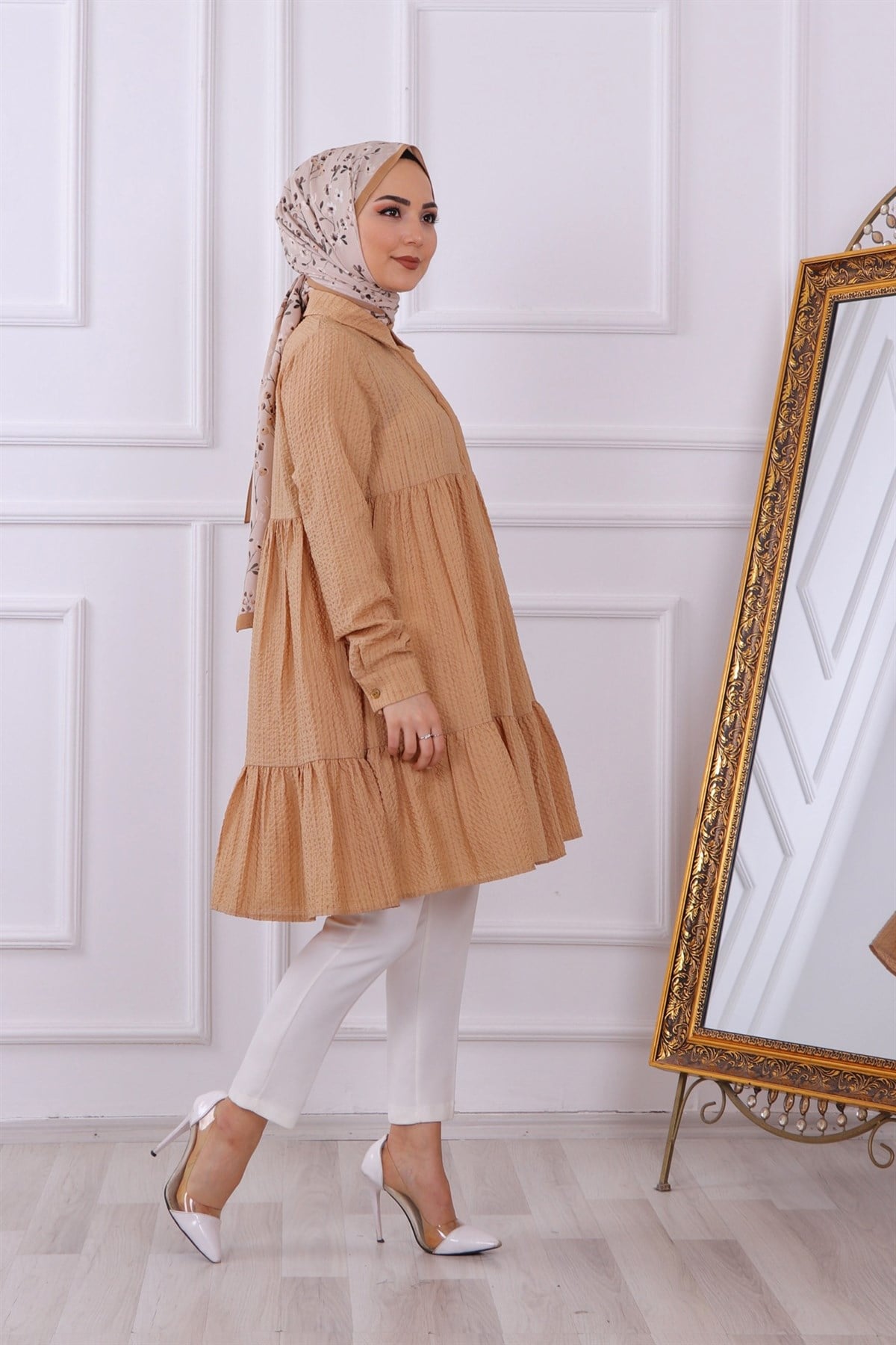 BÜRÜMCÜK TUNİK CAMEL