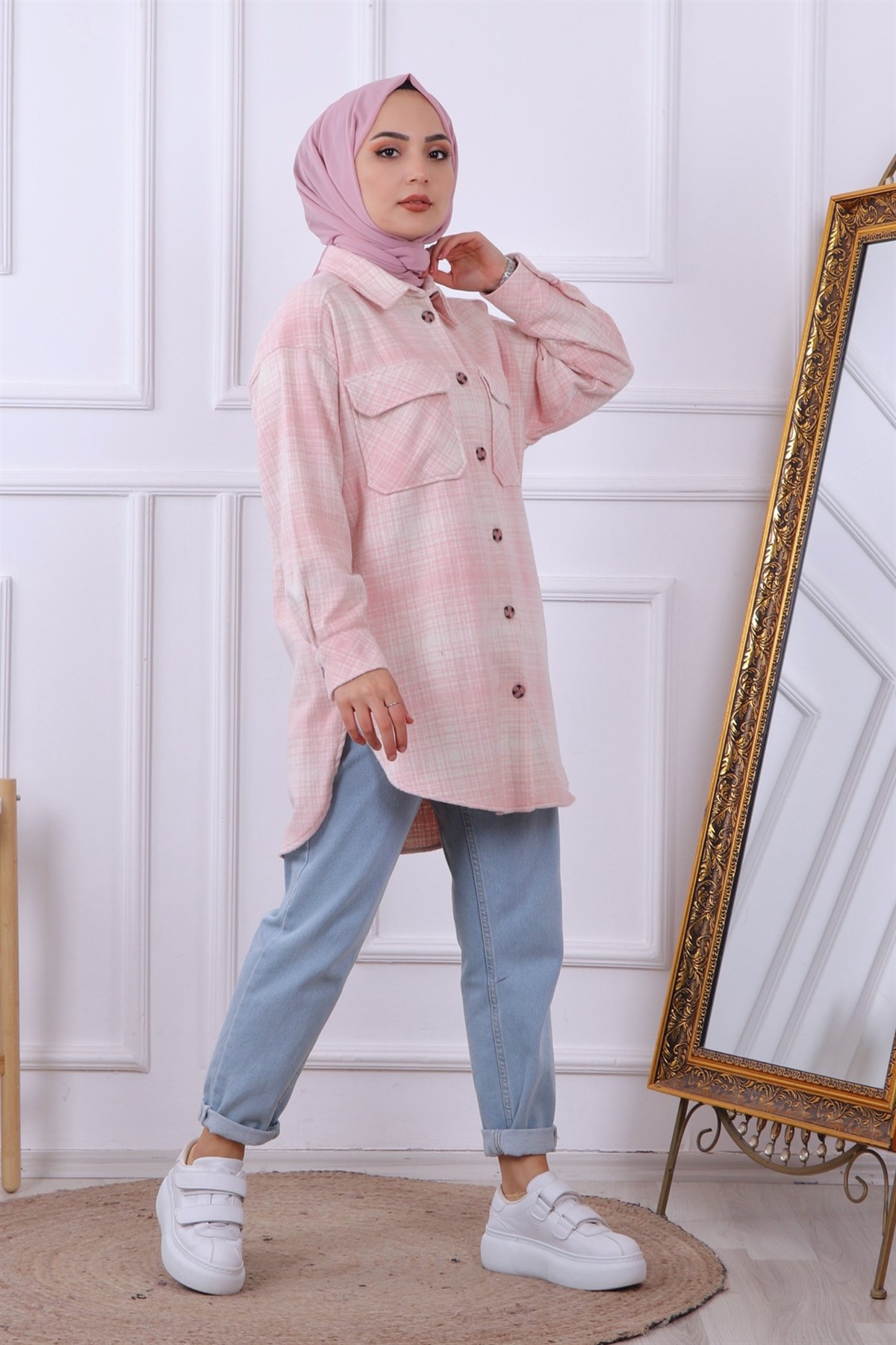 CEPLİ TUNİK PEMBE