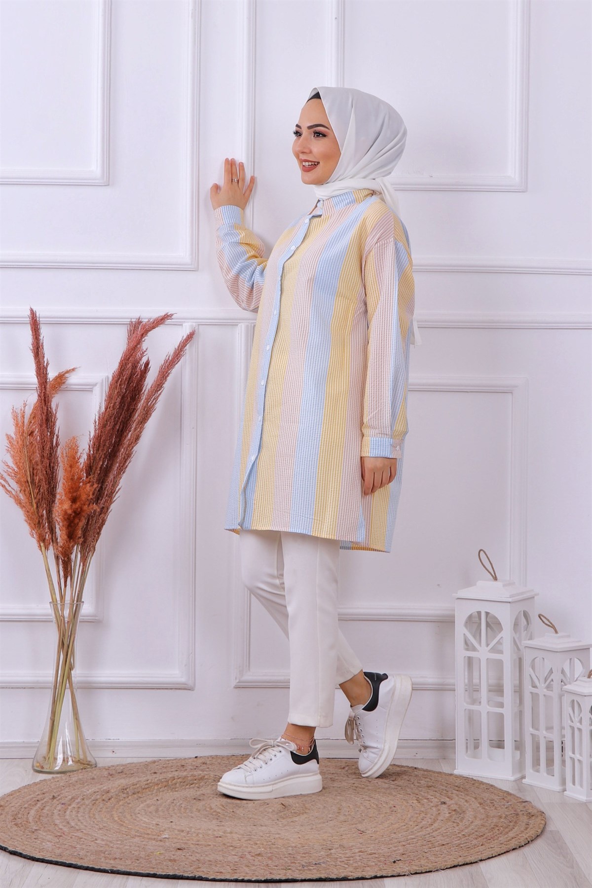 çizgili tunik 