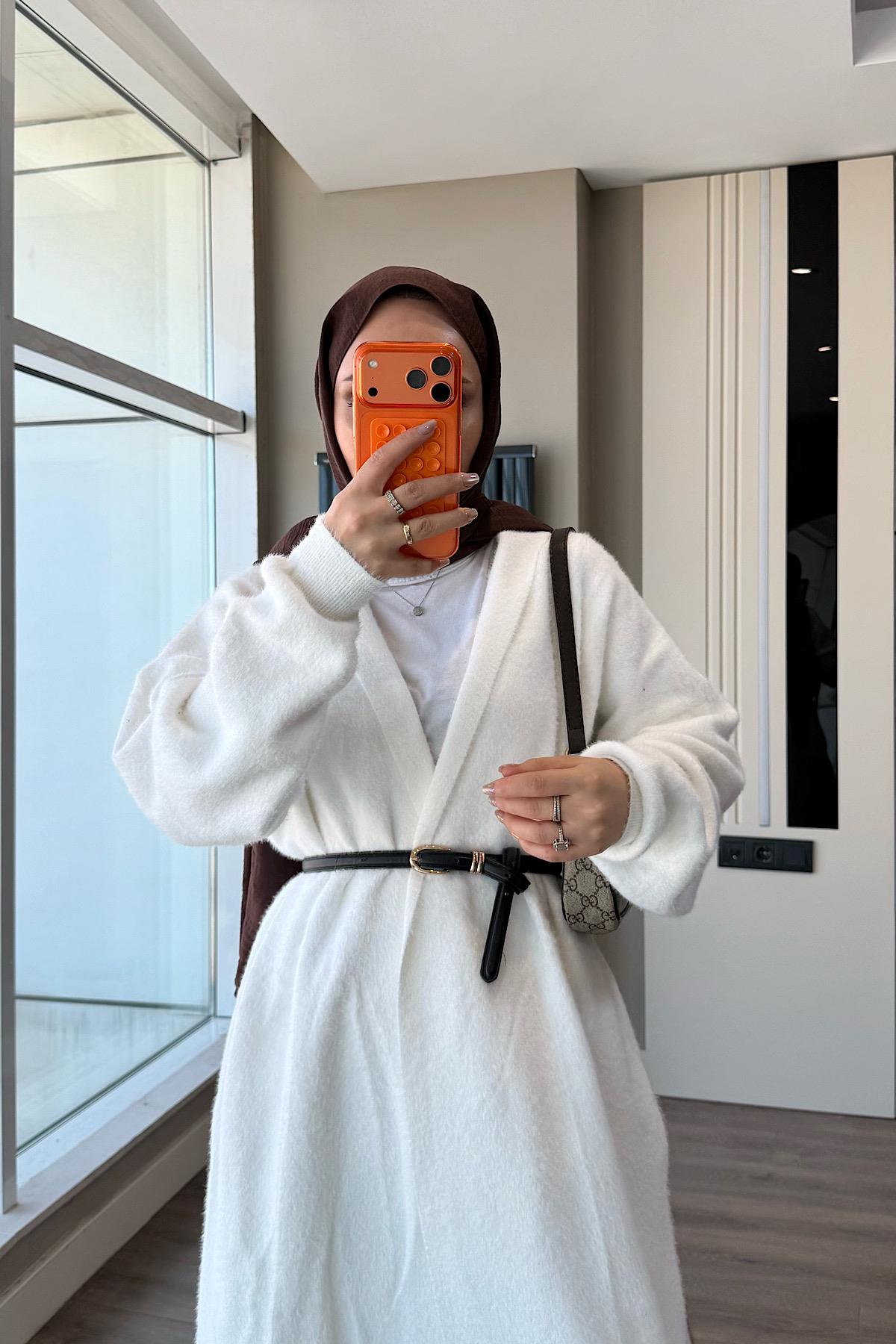 Maxi boy Yumoş Hırka DubaiShowroomDIŞ GİYİM09398
