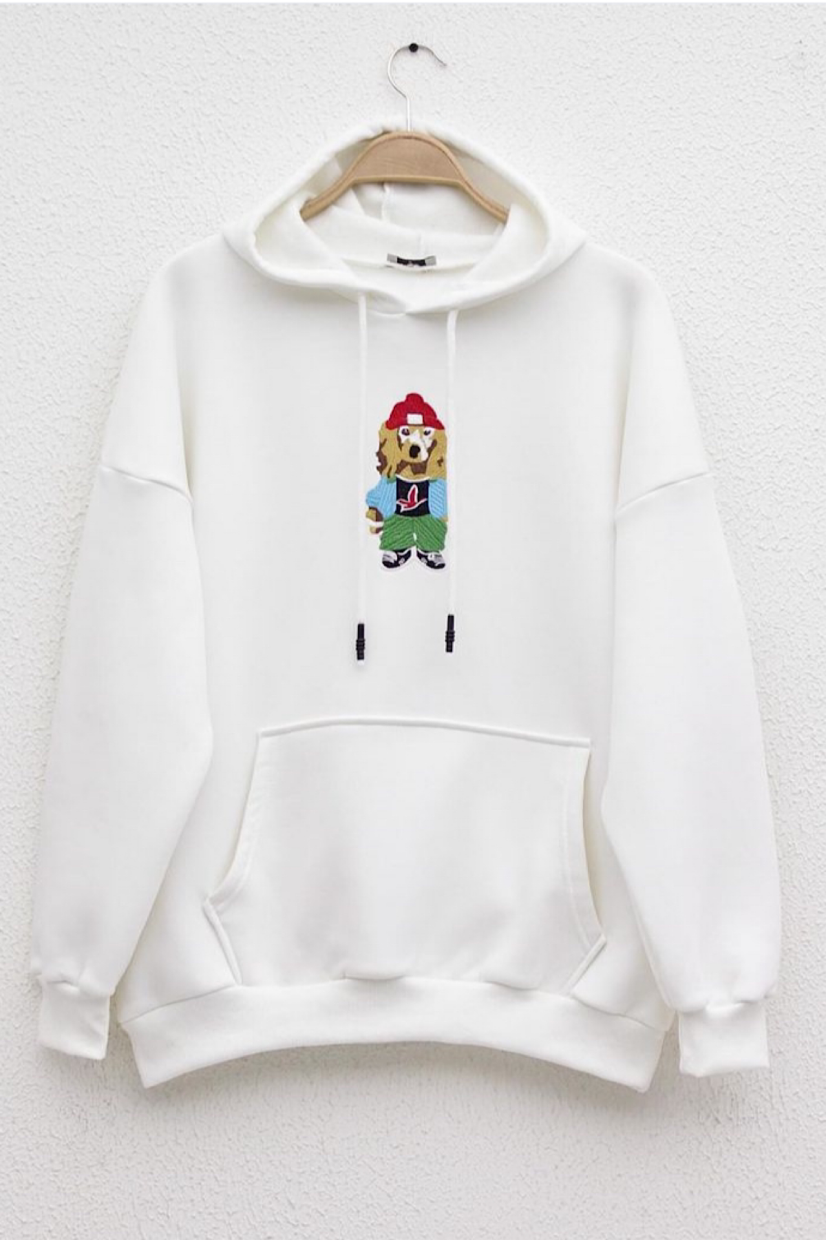 İçi şardonlu  Sweat Beyaz