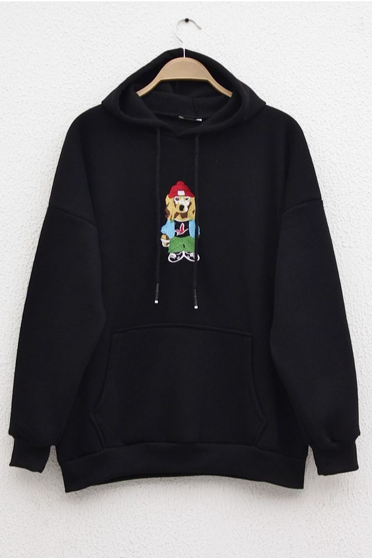 İçi şardonlu  Sweat Siyah