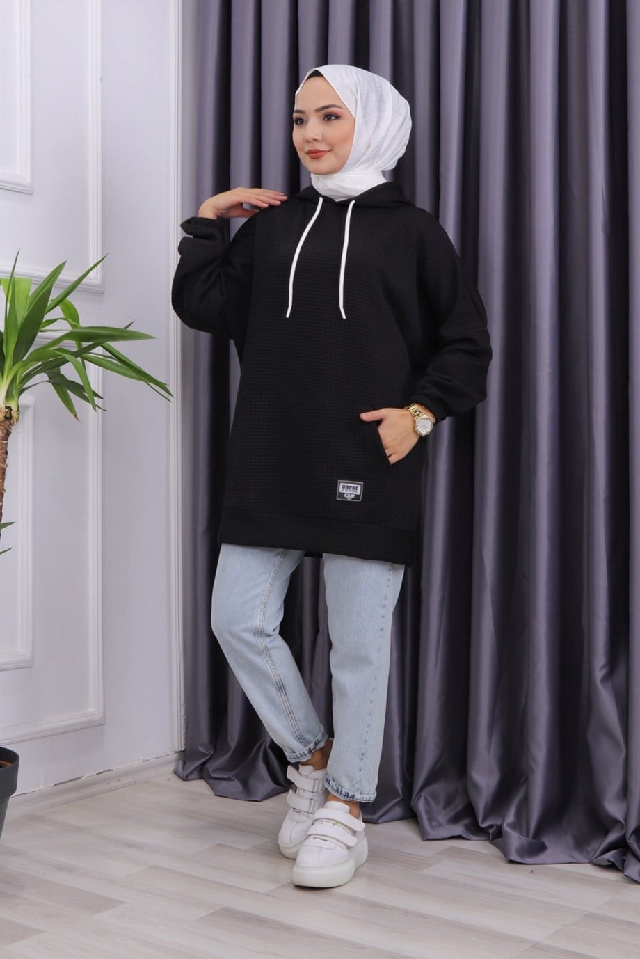 KANGURU CEP SWAET SİYAH