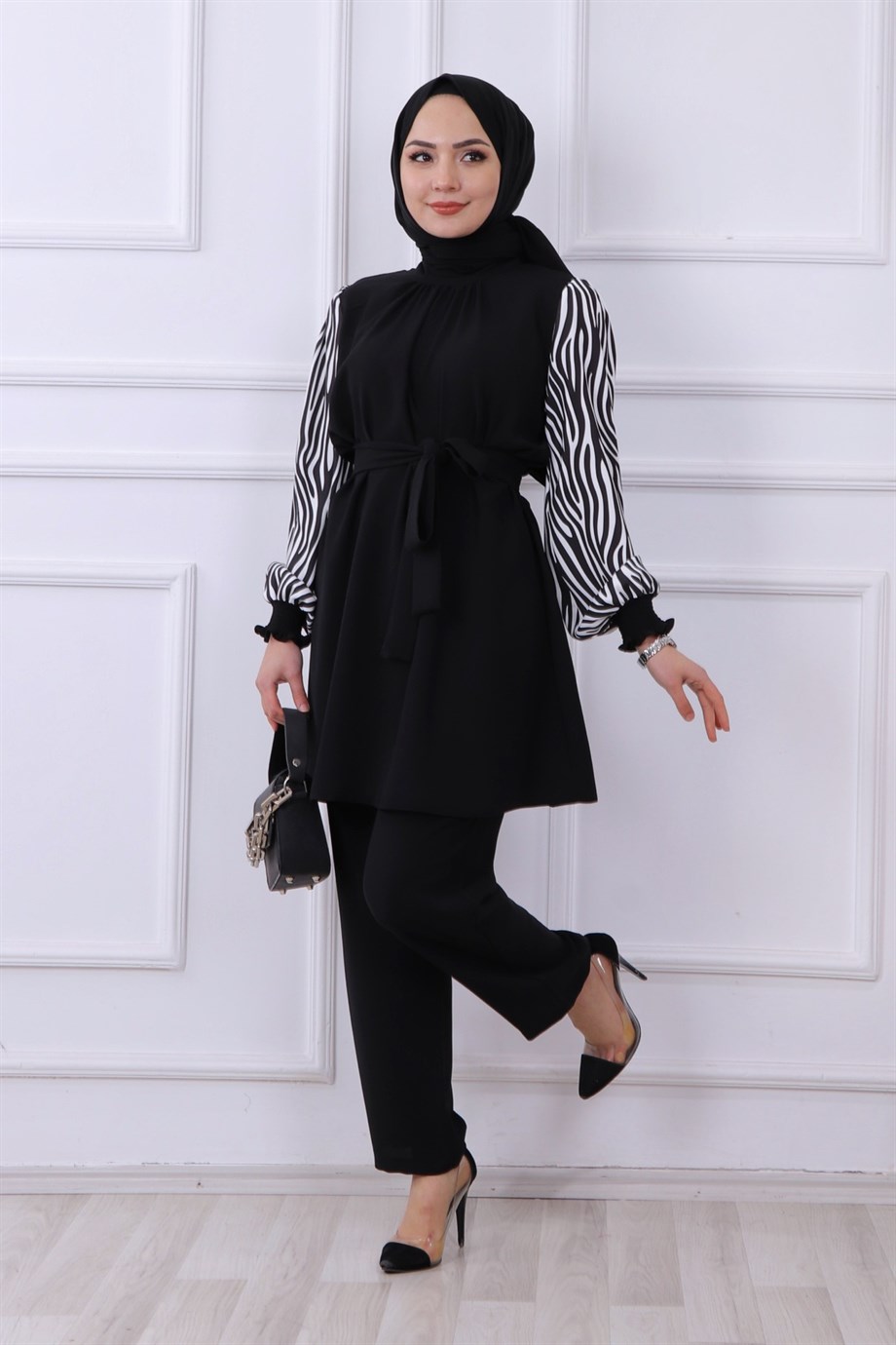 KOLU ZEBRA DESEN TAKIM 