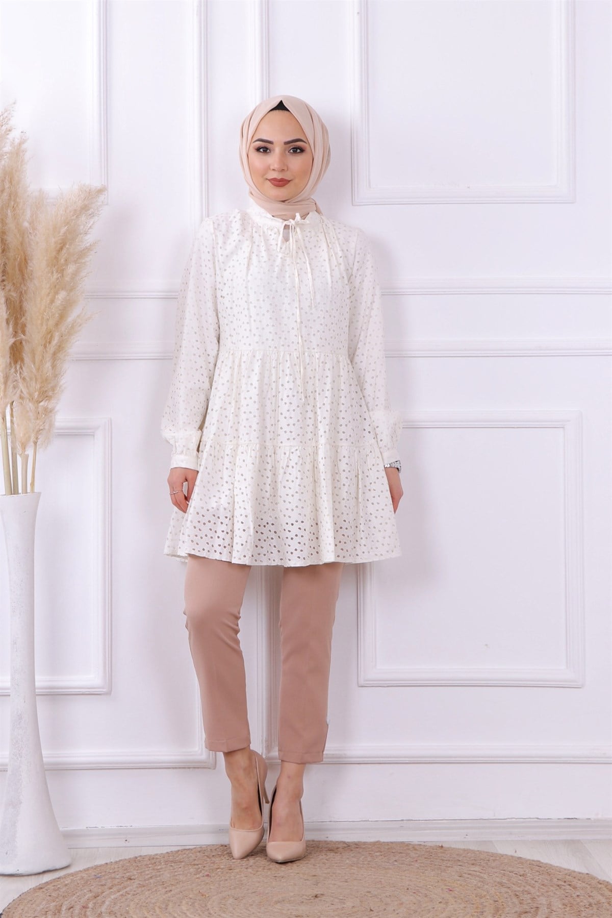 Lazer kesim tunik