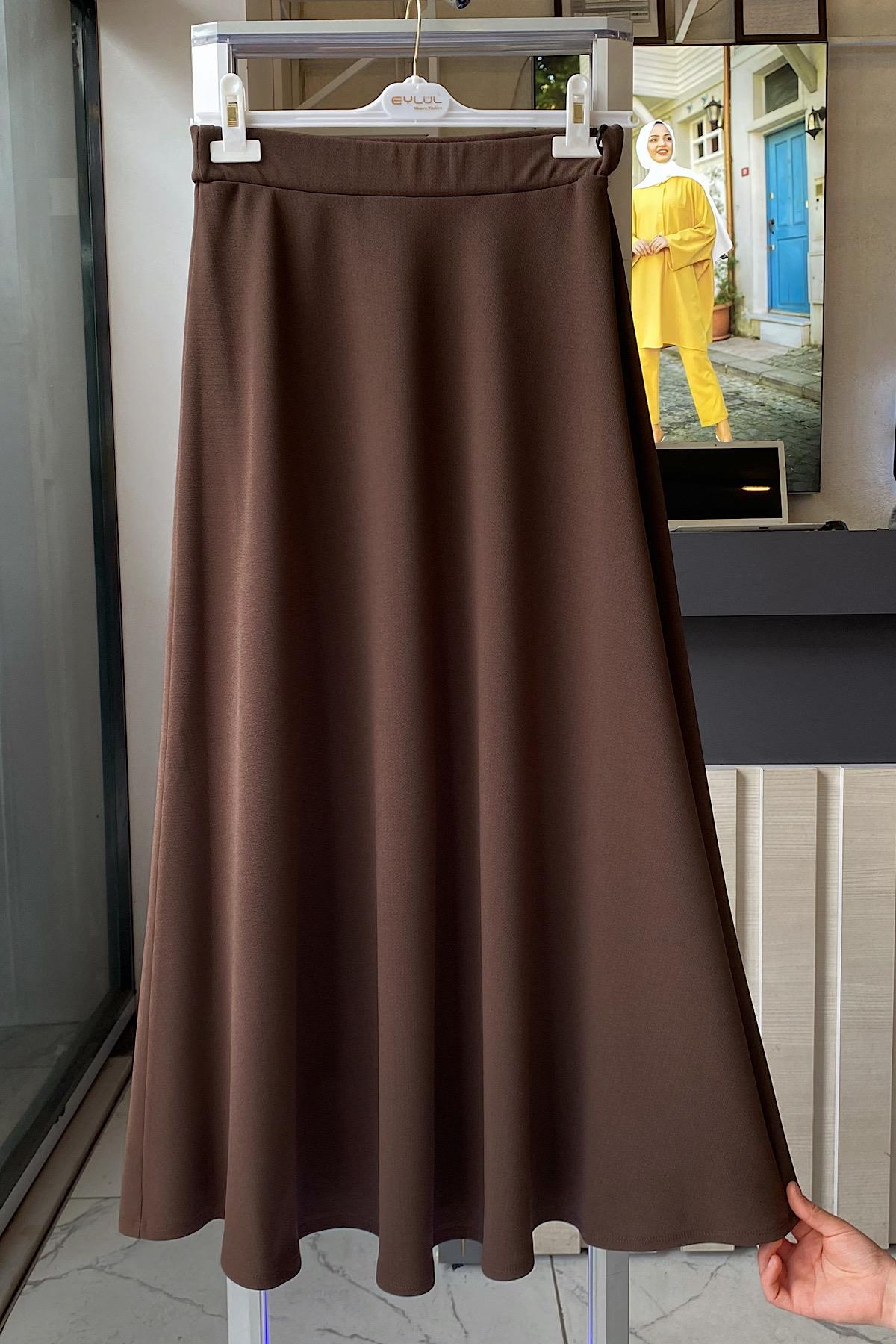 Mevlana etek Kahverengi 