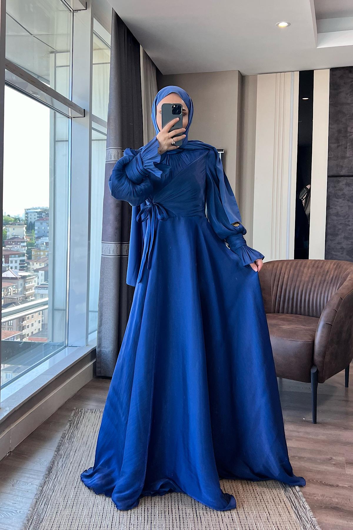 Önü Bağlamalı elbise 