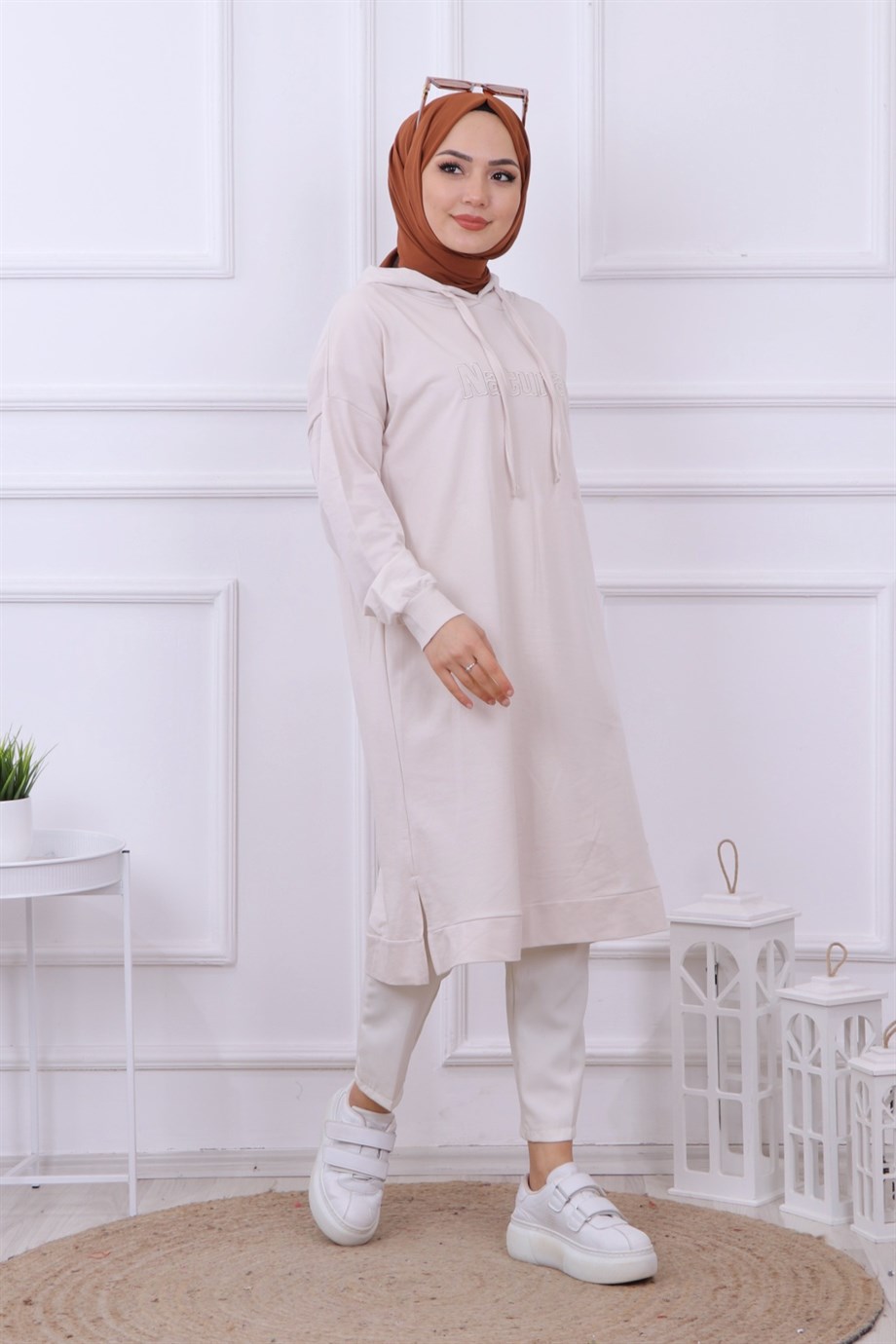 ÖNÜ NATURAL YAZILI SWEAT TAŞ