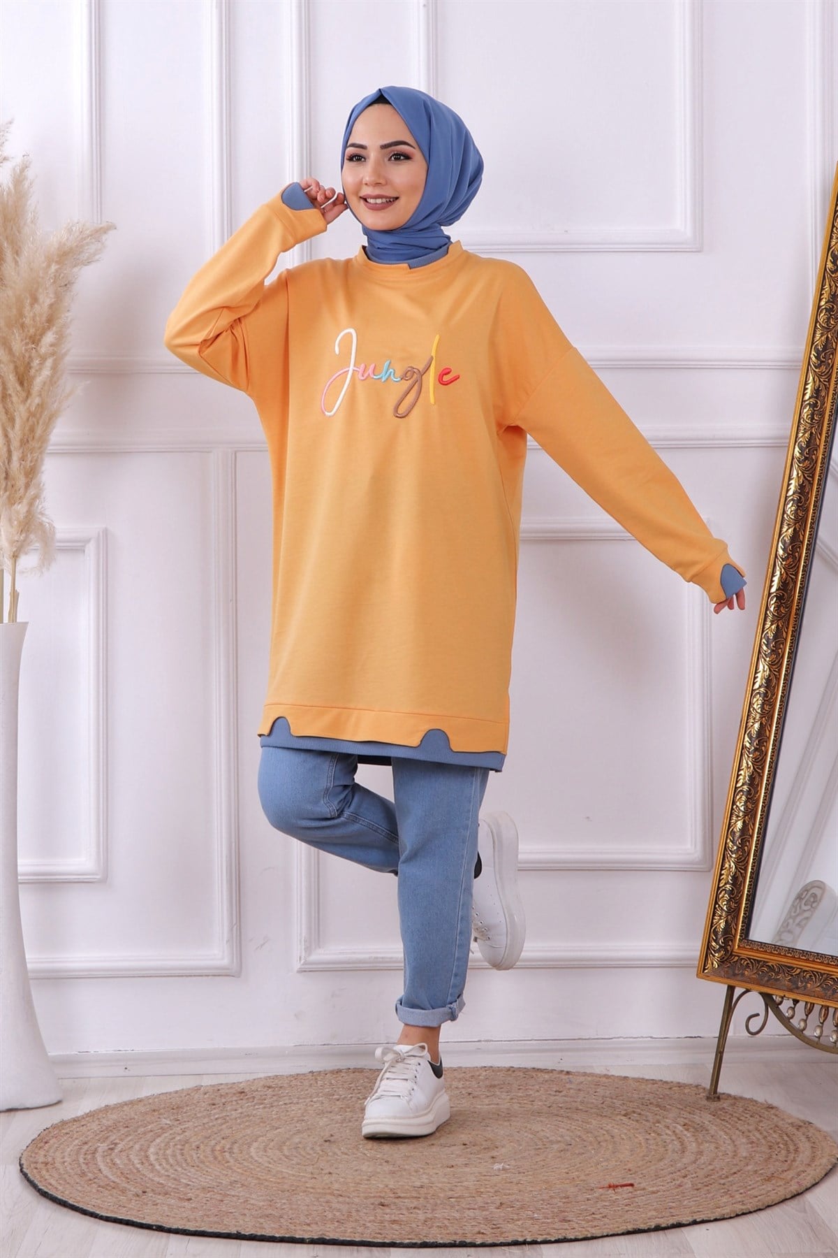 önü yazılı sweat 