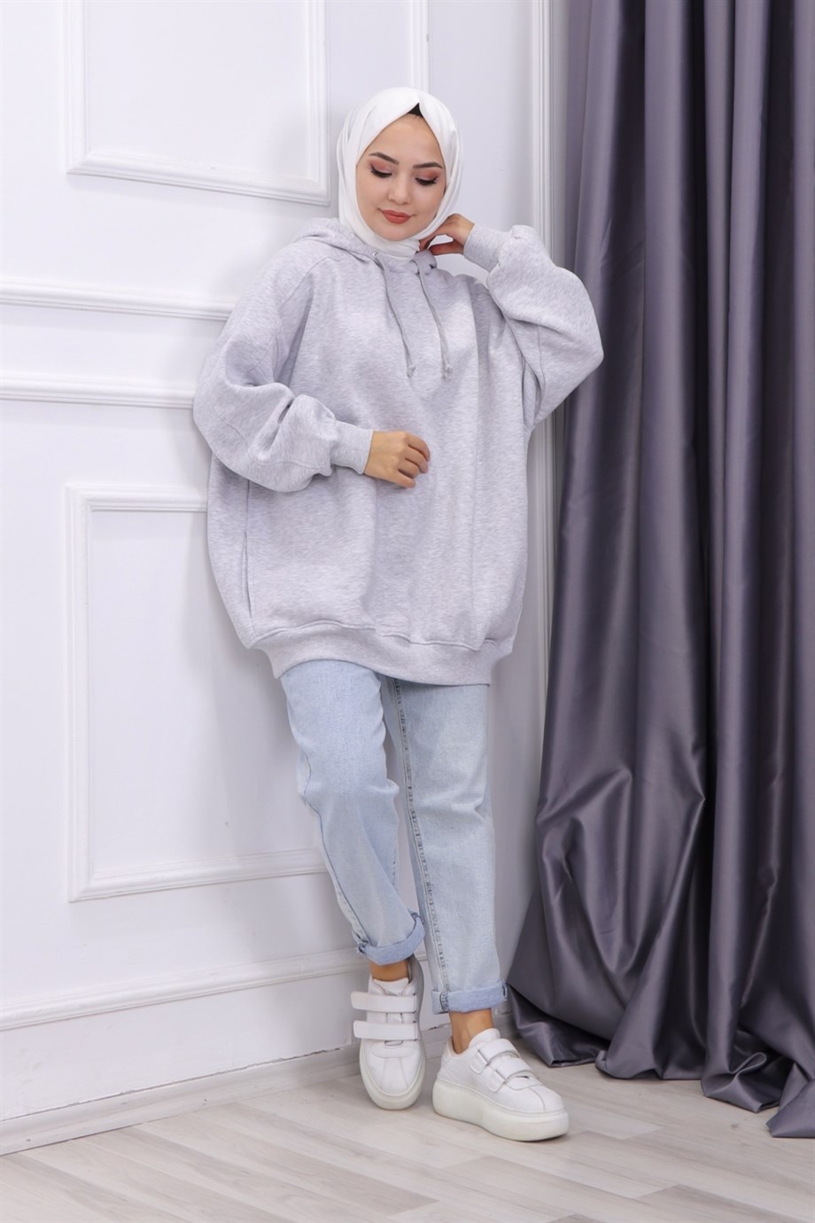 OVERSİZE SWEAT GRİ