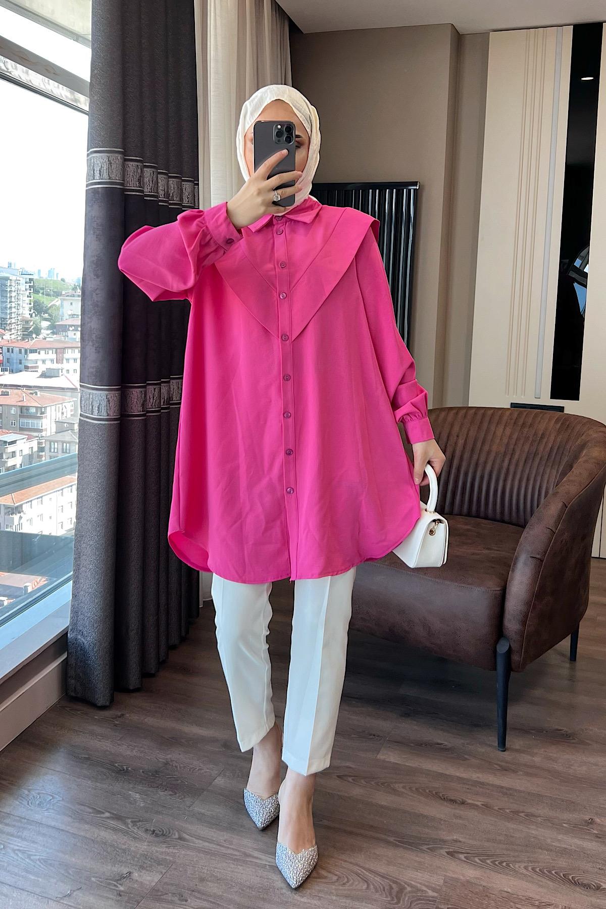 Pelerinli Tunik