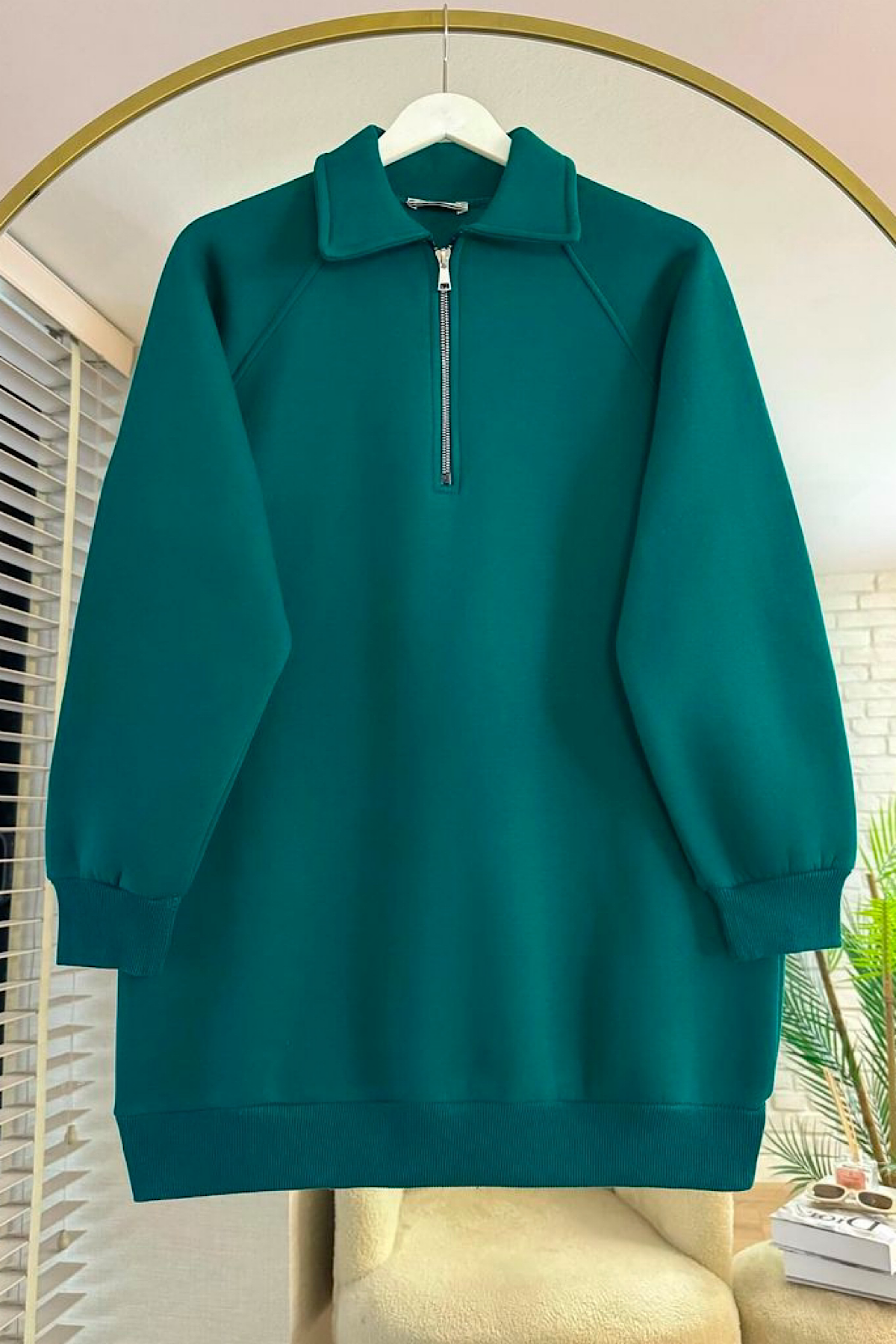 Reglan kol Yeşil sweat 