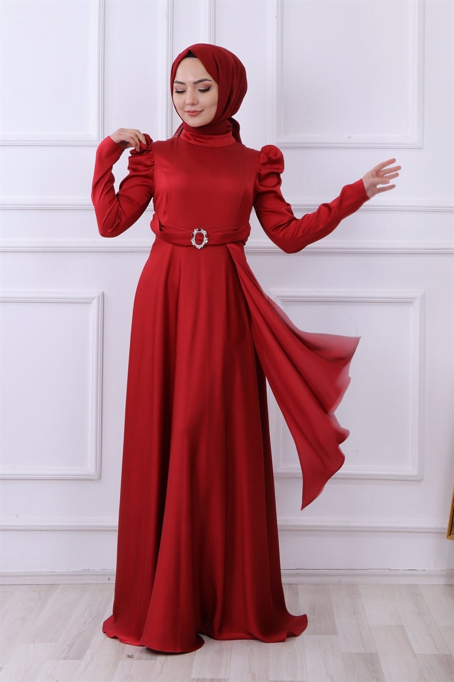 SATEN ABİYE BORDO