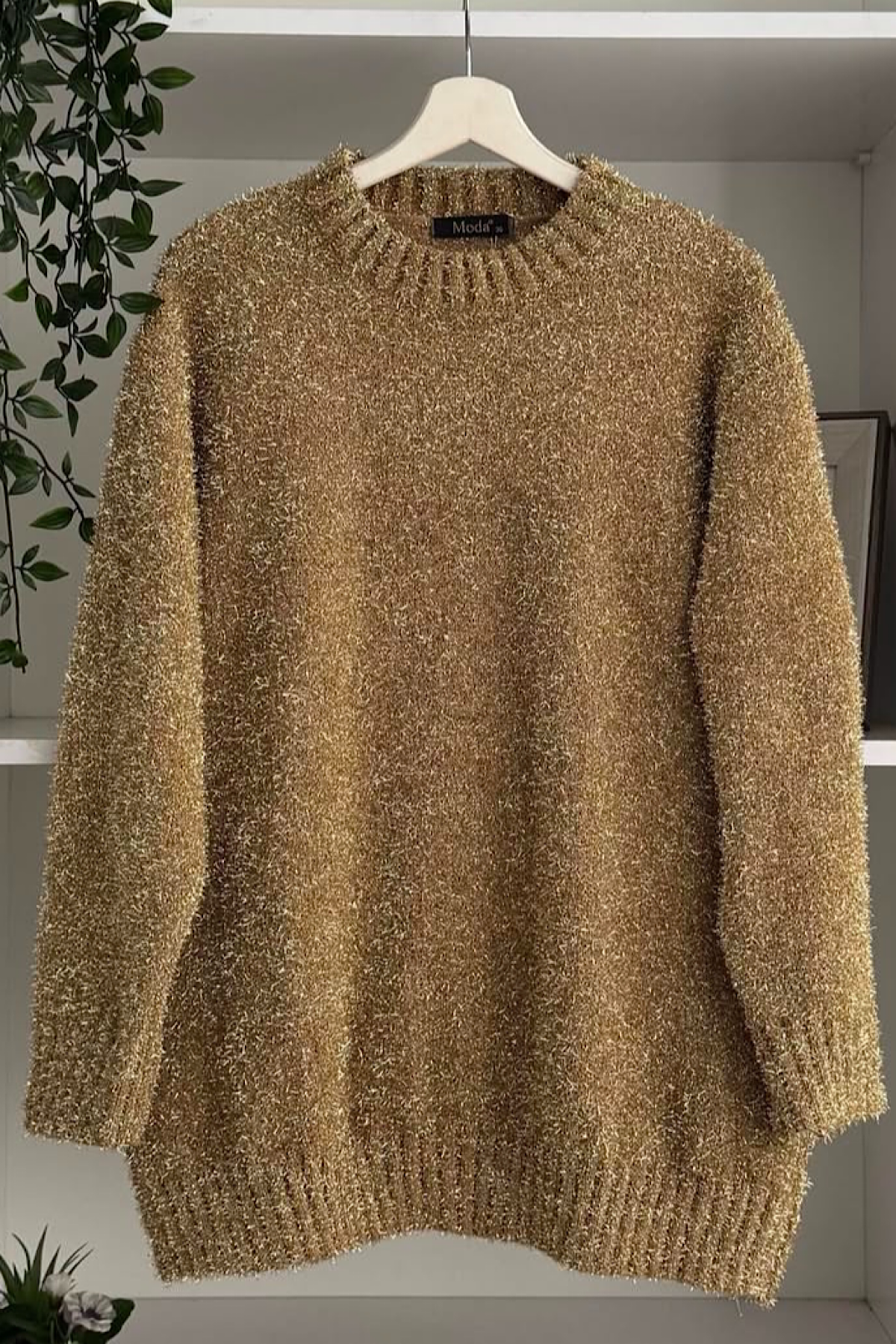 Simli Tunik Gold