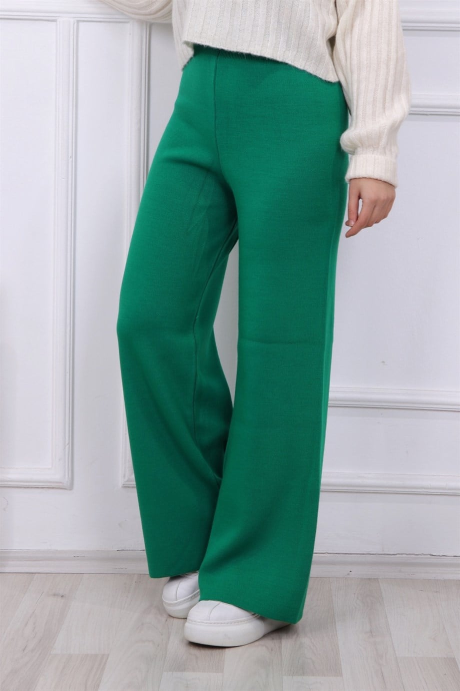 TRİKO PANTOLON YEŞİL