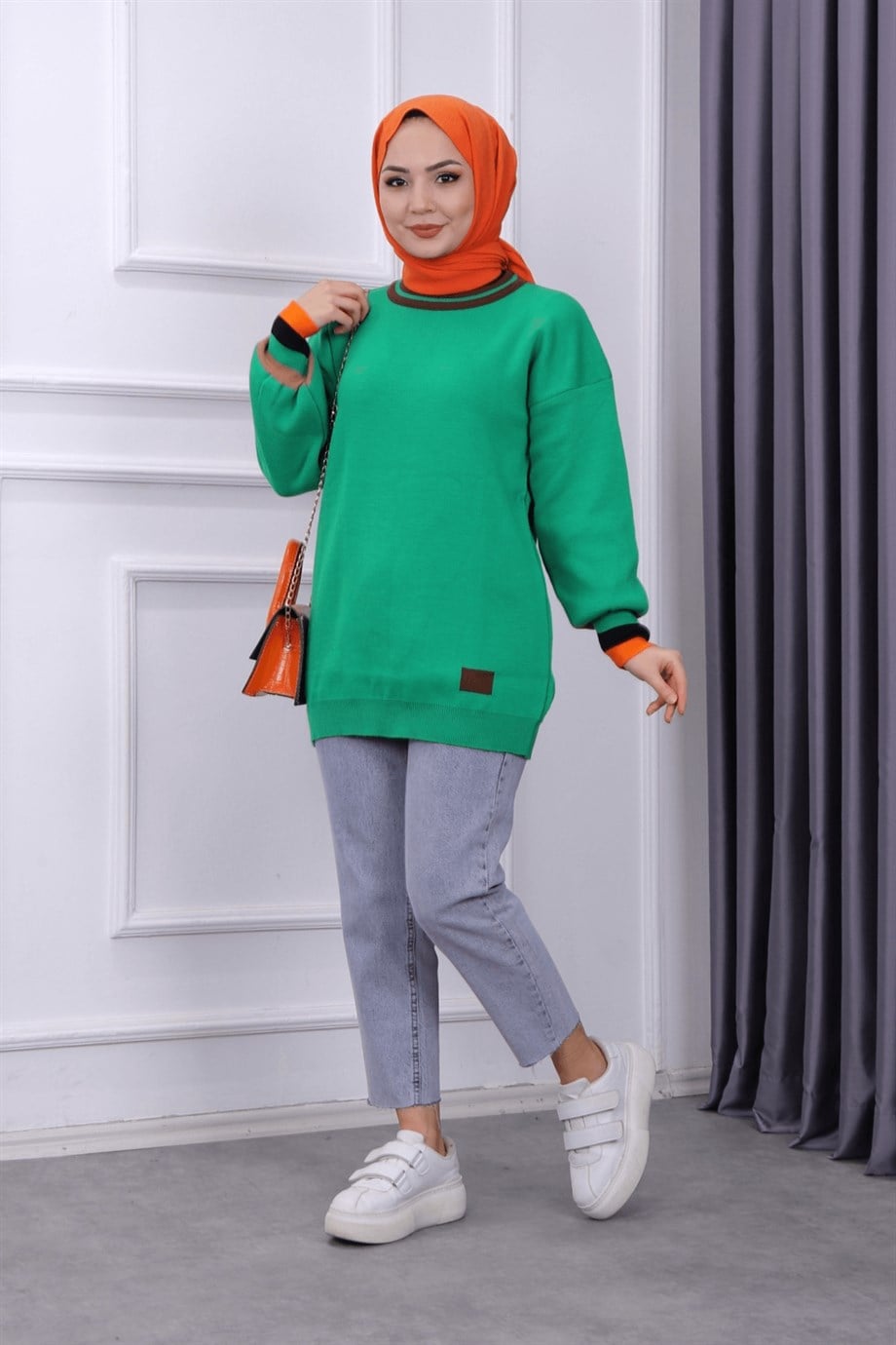 TRİKO TUNİK YEŞİL