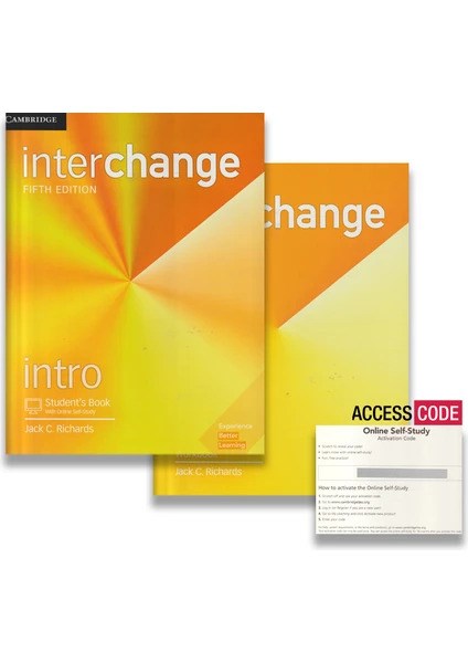  Interchange Intro Fifth Edt. Student's Book+Workbook+Access Code