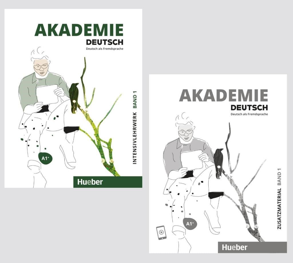 Akademie Deutsch A1+  Intensivlehrwerk und Zusatzmaterialien Band 1 A1+