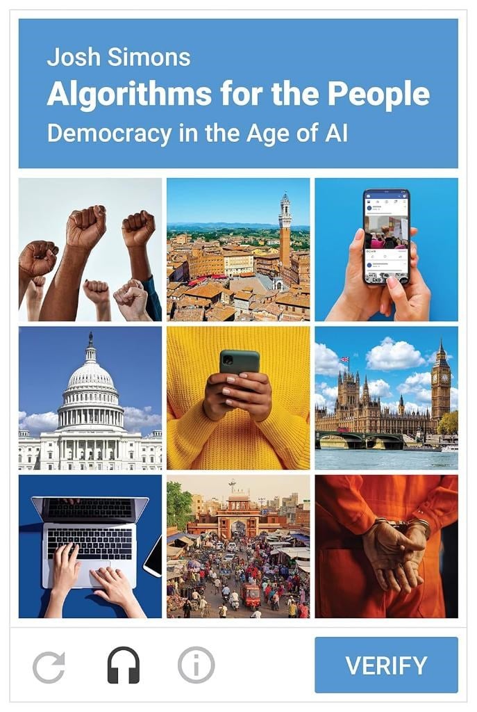 Algorithms for the People: Democracy in the Age of AI Josh Simons