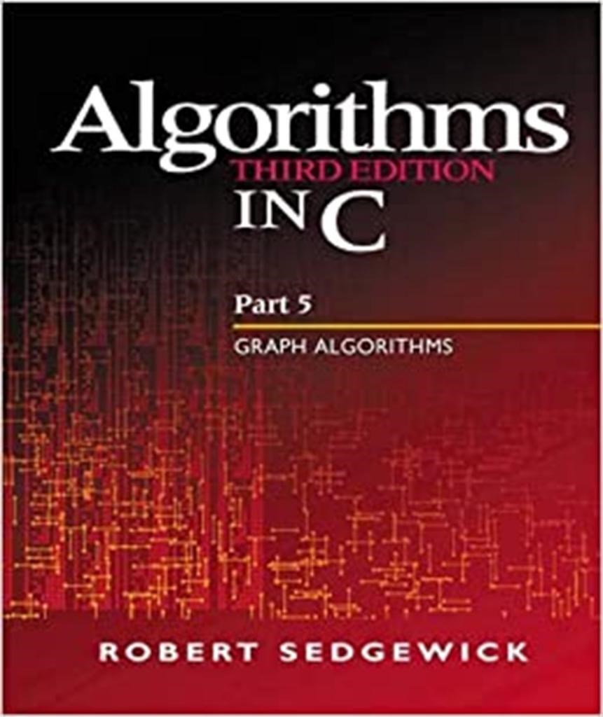 Algorithms in C, Part 5: Graph Algorithms 3rd Ed.